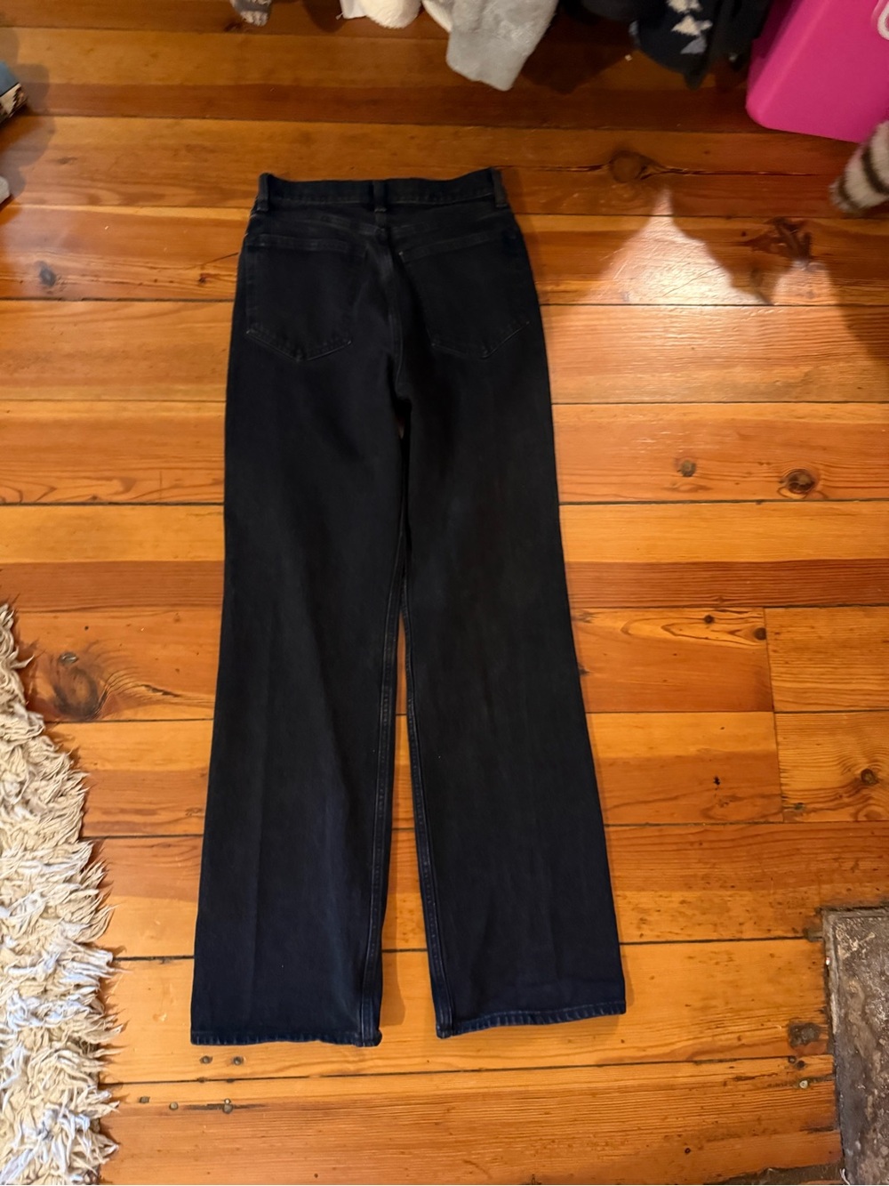 Abercrombie & Fitch Black Straight Leg Women's Jeans